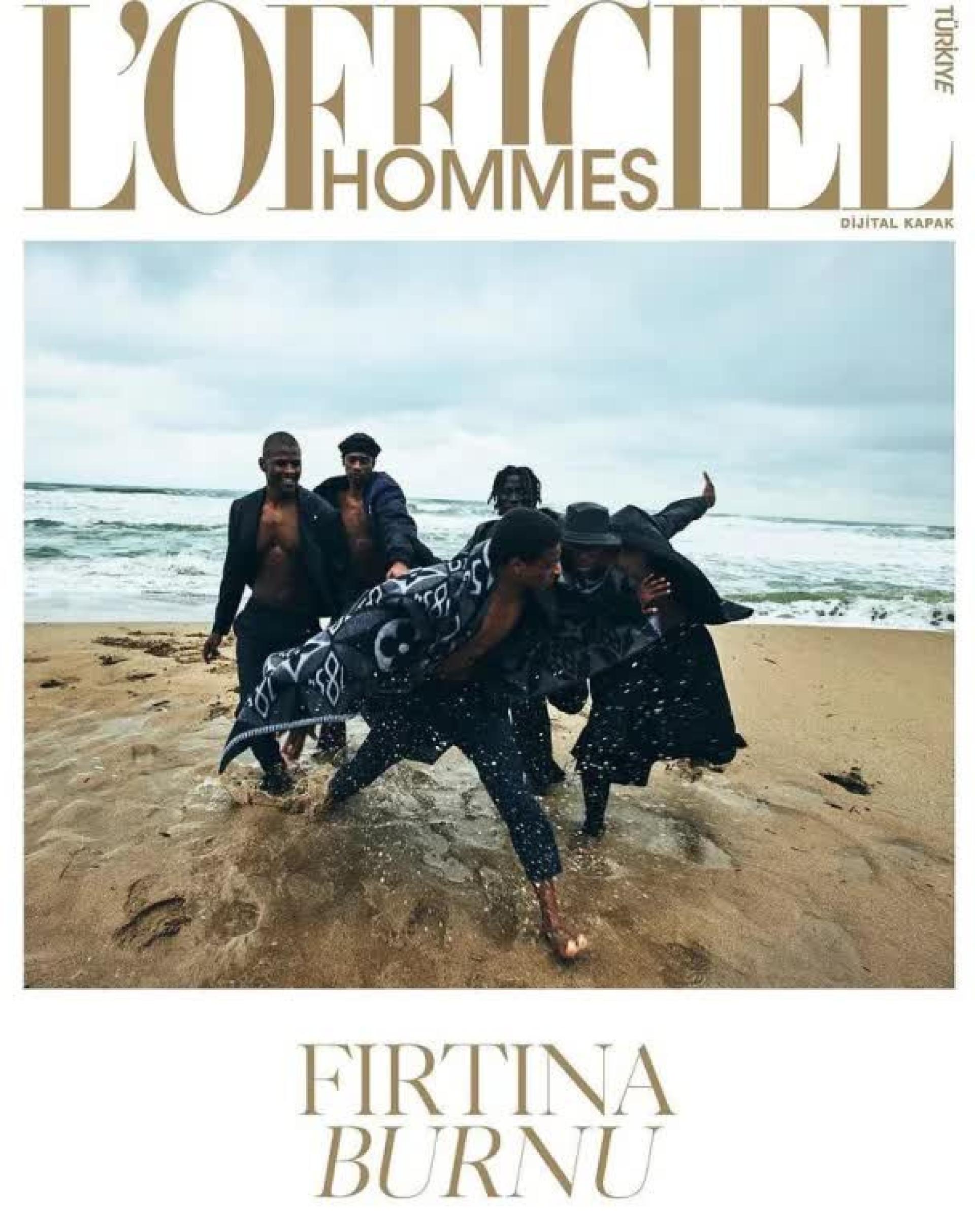 Min. Lucas Gonzaga para L’Officiel Hommes Turquia