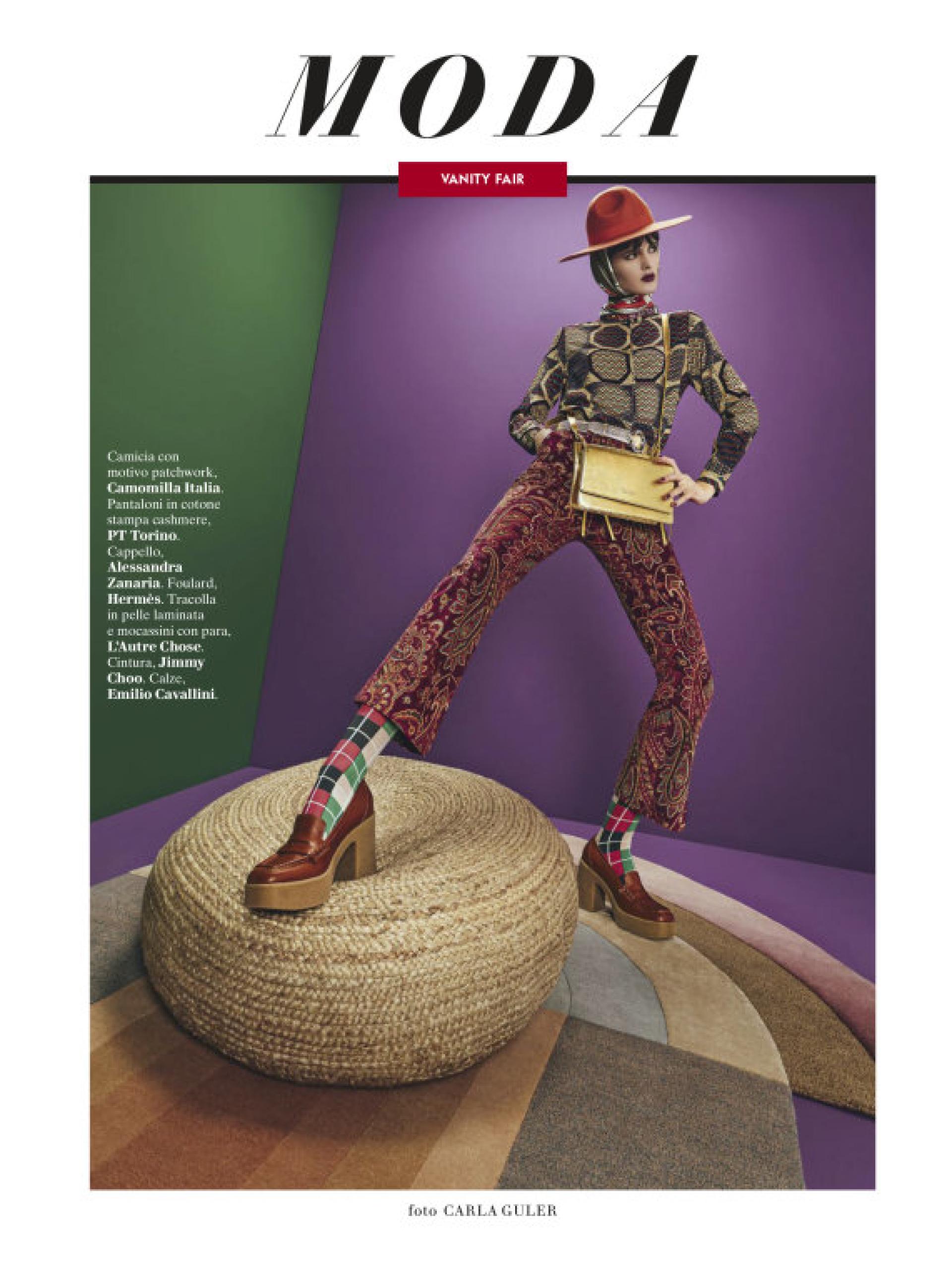 Min. Melany Rivero para Vanity Fair Italia