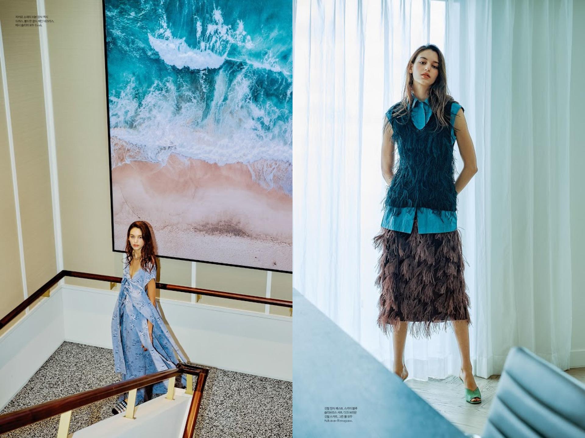 Larissa Schumacher for L’Officiel Koreia