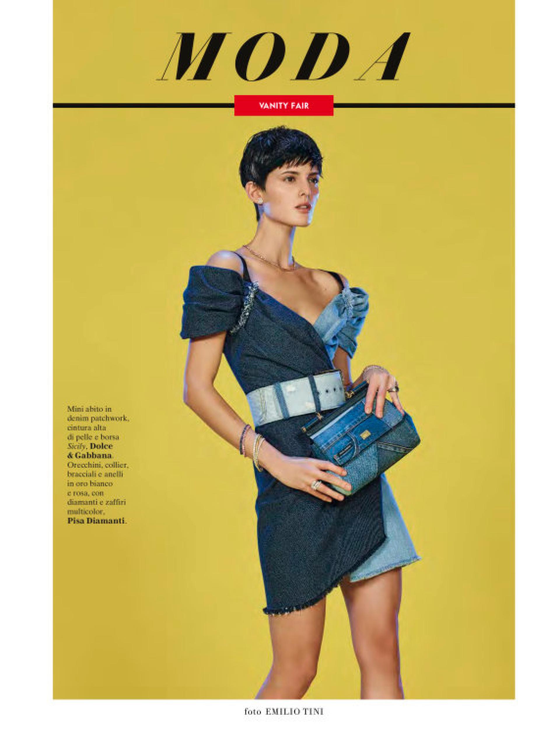 Min. Melany Rivero para Vanity Fair Italia