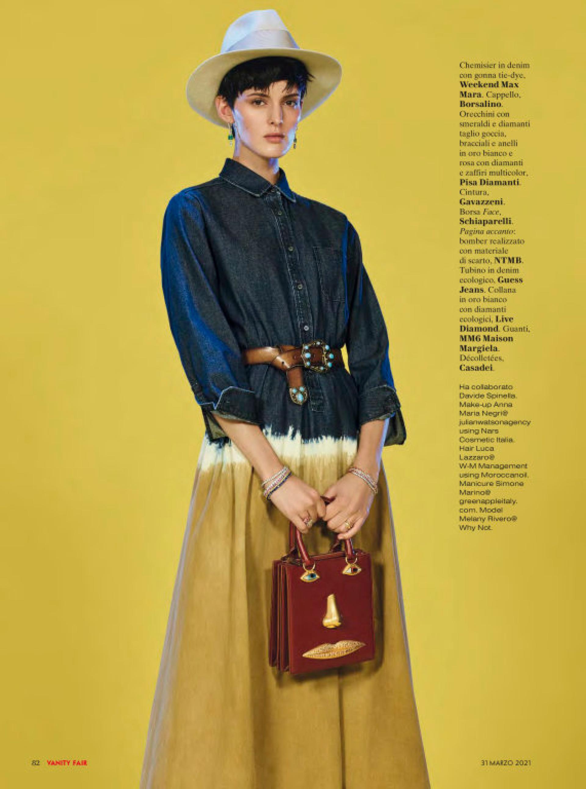 Melany Rivero para Vanity Fair Italia